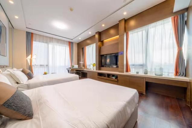 Millenia Executive Apartment Guangzhou East Railway Station Zhujiang New Town Branch - Free Shuttle Bus To Canton Fair Complex During Canton Fair Period Exteriér fotografie